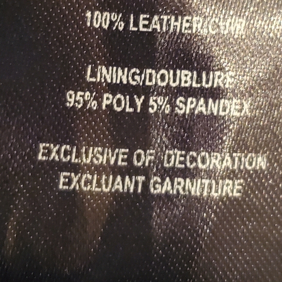 ROBERT RODRIGUEZ -size 6- metalic leather jacket 100%leather - Picture 12 of 12